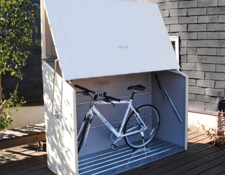 大切な自転車を雨風から守りたい